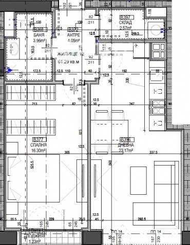 Двустаен апартамент, София, Център, 657859, Снимка 1