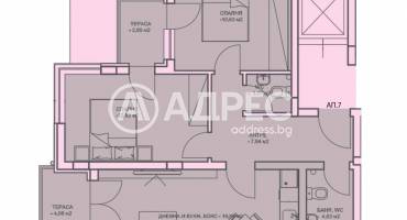 Тристаен апартамент, Пловдив, Каменица 1, 640860, Снимка 2