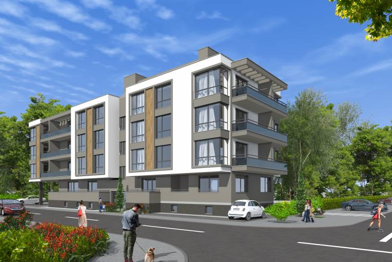 Тристаен апартамент, Пловдив, Коматево, 640861, Снимка 1