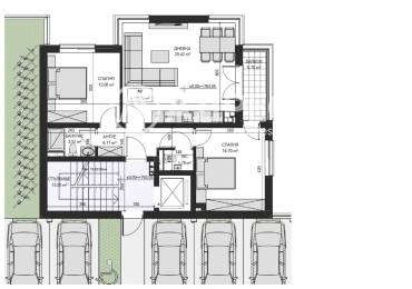 Тристаен апартамент, София, Драгалевци, 648861, Снимка 1