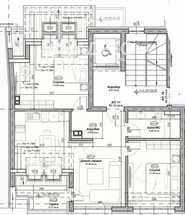 Тристаен апартамент, Варна, Погребите, 683861, Снимка 1