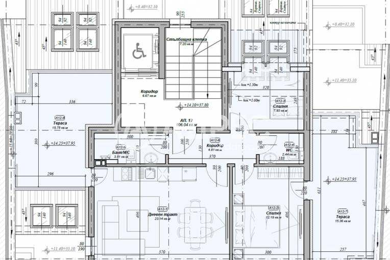 Тристаен апартамент, Варна, Погребите, 683862, Снимка 2