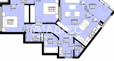 Тристаен апартамент, София, Студентски град, 640863, Снимка 4