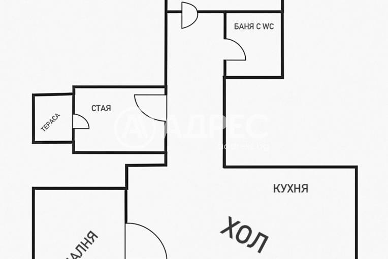 Тристаен апартамент, София, Център, 658863, Снимка 4