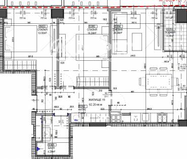 Тристаен апартамент, София, Център, 657866, Снимка 1