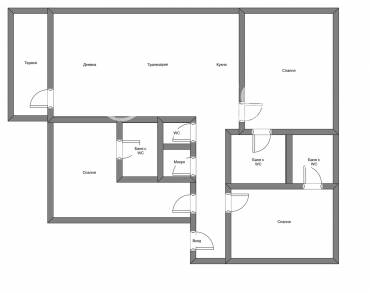 Многостаен апартамент, София, Център, 676867, Снимка 1