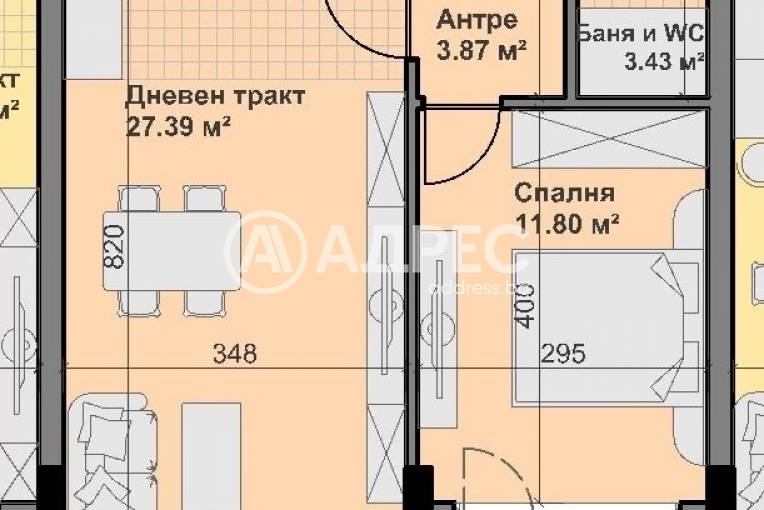 Двустаен апартамент, Варна, Владислав Варненчик, 678868, Снимка 4
