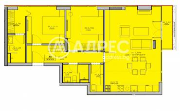Тристаен апартамент, София, Дружба 1, 669869, Снимка 1