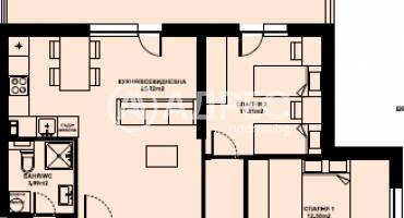 Тристаен апартамент, Благоевград, Изгрев, 673870, Снимка 1