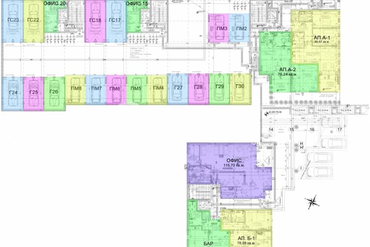 Паркомясто/Гаражна клетка, Варна, к.к. Слънчев ден, 675871, Снимка 2