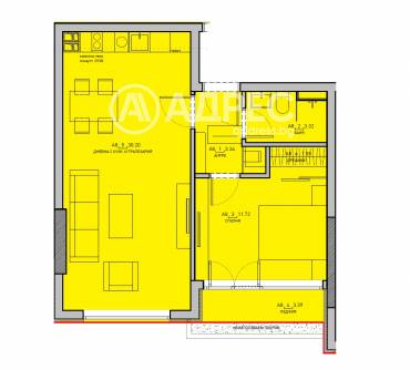 Двустаен апартамент, София, Дружба 1, 669877, Снимка 1