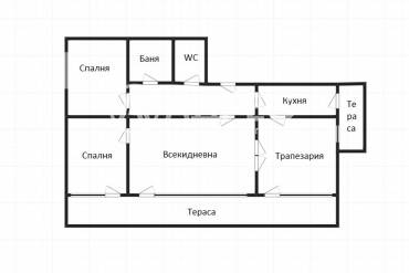 Многостаен апартамент, Бургас, Център, 701877, Снимка 1