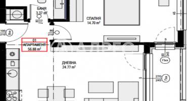 Двустаен апартамент, София, Овча купел 2, 671878, Снимка 4