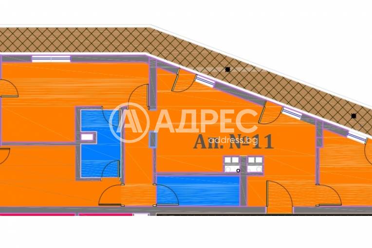 Тристаен апартамент, София, Малинова Долина, 679878, Снимка 2