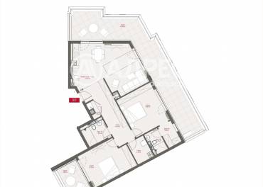 Тристаен апартамент, София, Манастирски ливади - изток, 668879, Снимка 1