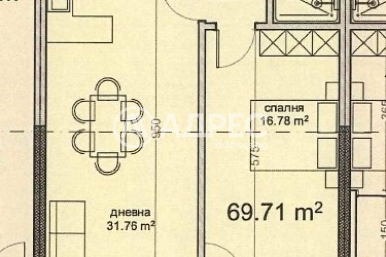 Двустаен апартамент, Варна, Владислав Варненчик, 682879, Снимка 2