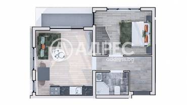 Двустаен апартамент, София, Дружба 1, 668881, Снимка 1