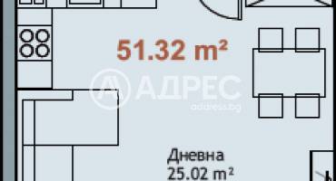 Едностаен апартамент, Варна, к.к. Чайка, 661882, Снимка 4