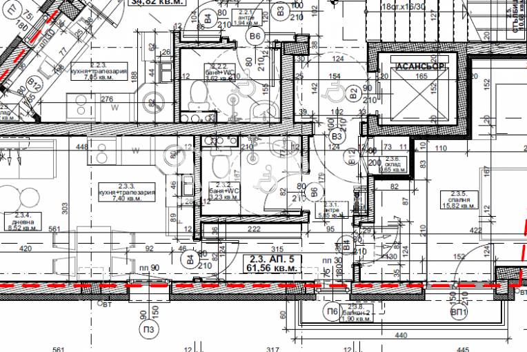 Двустаен апартамент, Созопол, местност Месаря, 681882, Снимка 2