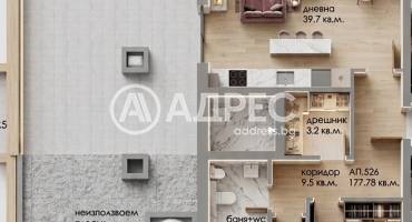 Тристаен апартамент, София, Дружба 2, 696882, Снимка 6