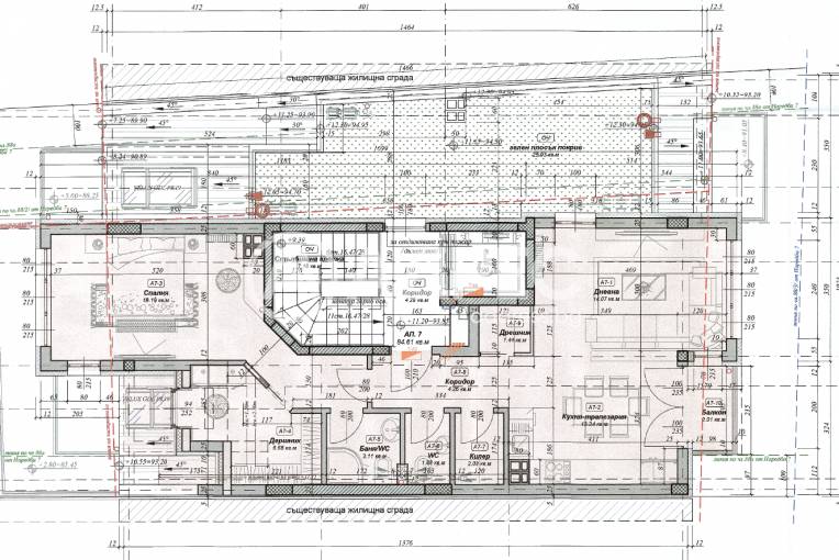Тристаен апартамент, Варна, Цветен квартал, 675884, Снимка 10