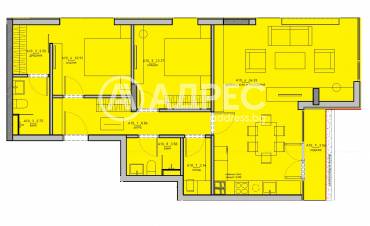 Тристаен апартамент, София, Дружба 1, 669885, Снимка 1