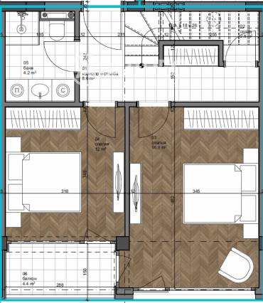 Тристаен апартамент, Варна, к.к. Св.Св. Константин и Елена, 657888, Снимка 1