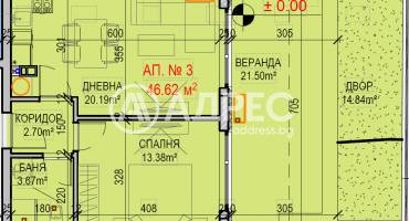 Двустаен апартамент, София, Манастирски ливади - изток, 702888, Снимка 3