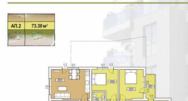 Тристаен апартамент, Благоевград, Освобождение, 671890, Снимка 4