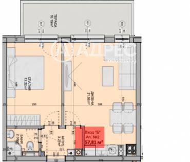 Двустаен апартамент, София, Манастирски ливади - изток, 689892, Снимка 1