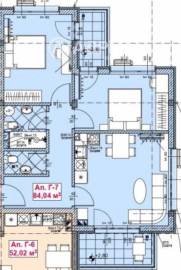 Тристаен апартамент, Созопол, местност Месаря, 642893, Снимка 1