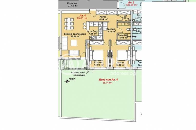 Тристаен апартамент, София, Бояна, 656893, Снимка 4