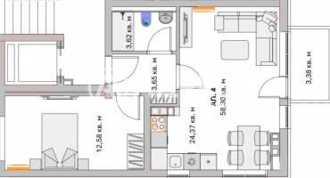 Двустаен апартамент, София, Малинова Долина, 659894, Снимка 2