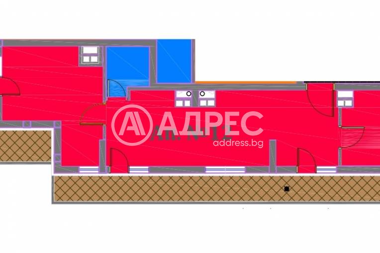 Тристаен апартамент, София, Малинова Долина, 679894, Снимка 4
