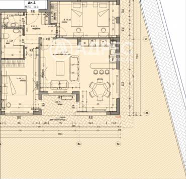Тристаен апартамент, София, Малинова Долина, 668895, Снимка 1