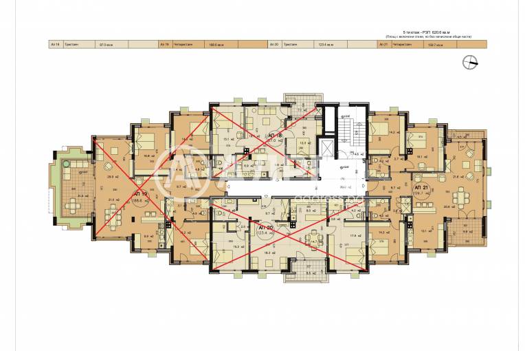 Многостаен апартамент, София, Горна Баня, 682895, Снимка 3