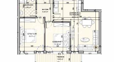 Тристаен апартамент, Варна, Виница, 685895, Снимка 2