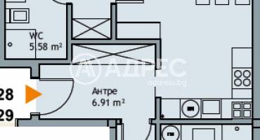 Тристаен апартамент, Варна, к.к. Чайка, 661899, Снимка 4