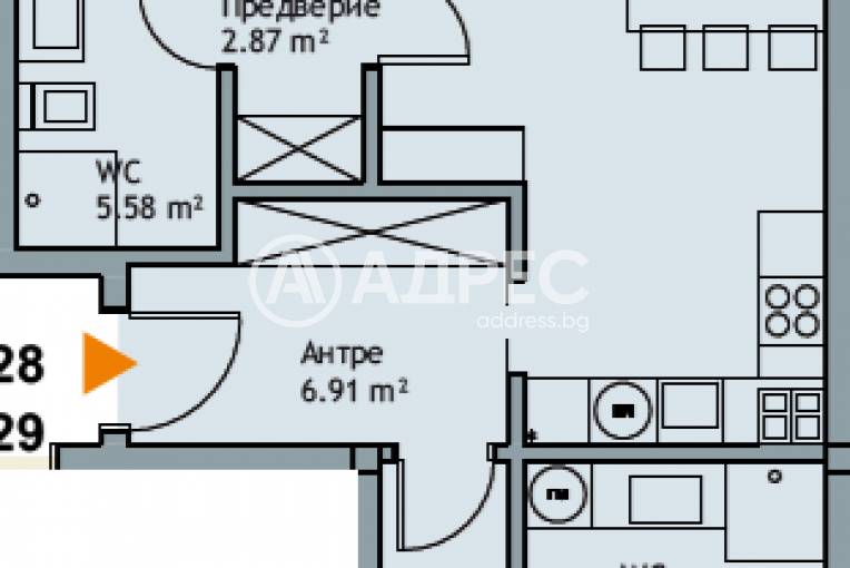 Тристаен апартамент, Варна, к.к. Чайка, 661899, Снимка 4