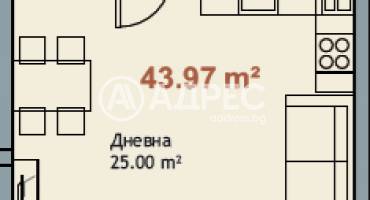 Едностаен апартамент, Варна, к.к. Чайка, 661900, Снимка 4