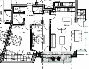 Тристаен апартамент, София, Манастирски ливади - изток, 683900, Снимка 1
