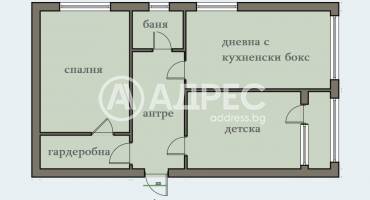 Тристаен апартамент, София, Борово, 697904, Снимка 4