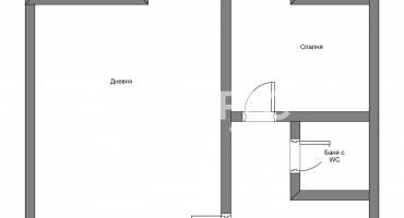 Двустаен апартамент, София, Зона Б 19, 633905, Снимка 4