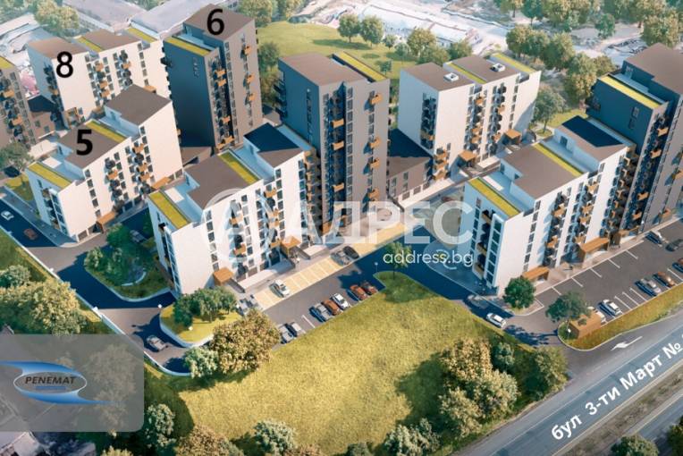 Тристаен апартамент, Варна, Кайсиева градина, 700905, Снимка 3