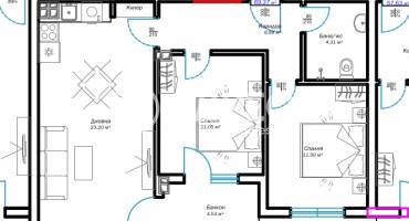 Тристаен апартамент, Варна, м-ст Пчелина, 631906, Снимка 4