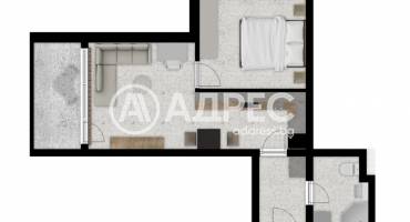 Двустаен апартамент, София, Дружба 2, 676907, Снимка 2