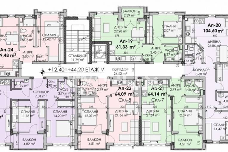 Тристаен апартамент, Бургас, Мадика, 680908, Снимка 4