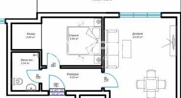 Двустаен апартамент, Варна, м-ст Пчелина, 631909, Снимка 4