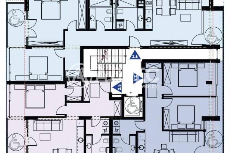 Тристаен апартамент, София, Център, 671909, Снимка 2