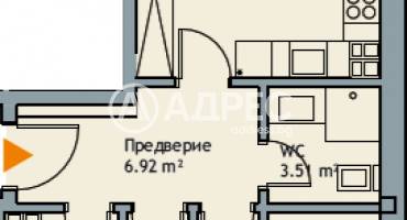 Тристаен апартамент, Варна, к.к. Чайка, 661912, Снимка 4